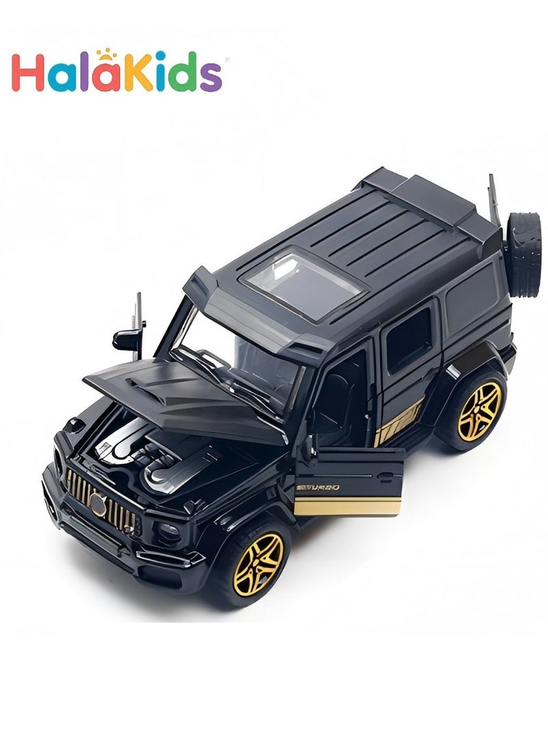 HalaKids 1:32 Scale Alloy Toy Car with Automatic Driving,Car door can be opened,Kids Toy Gift for Boys & Collectors  - Image 1