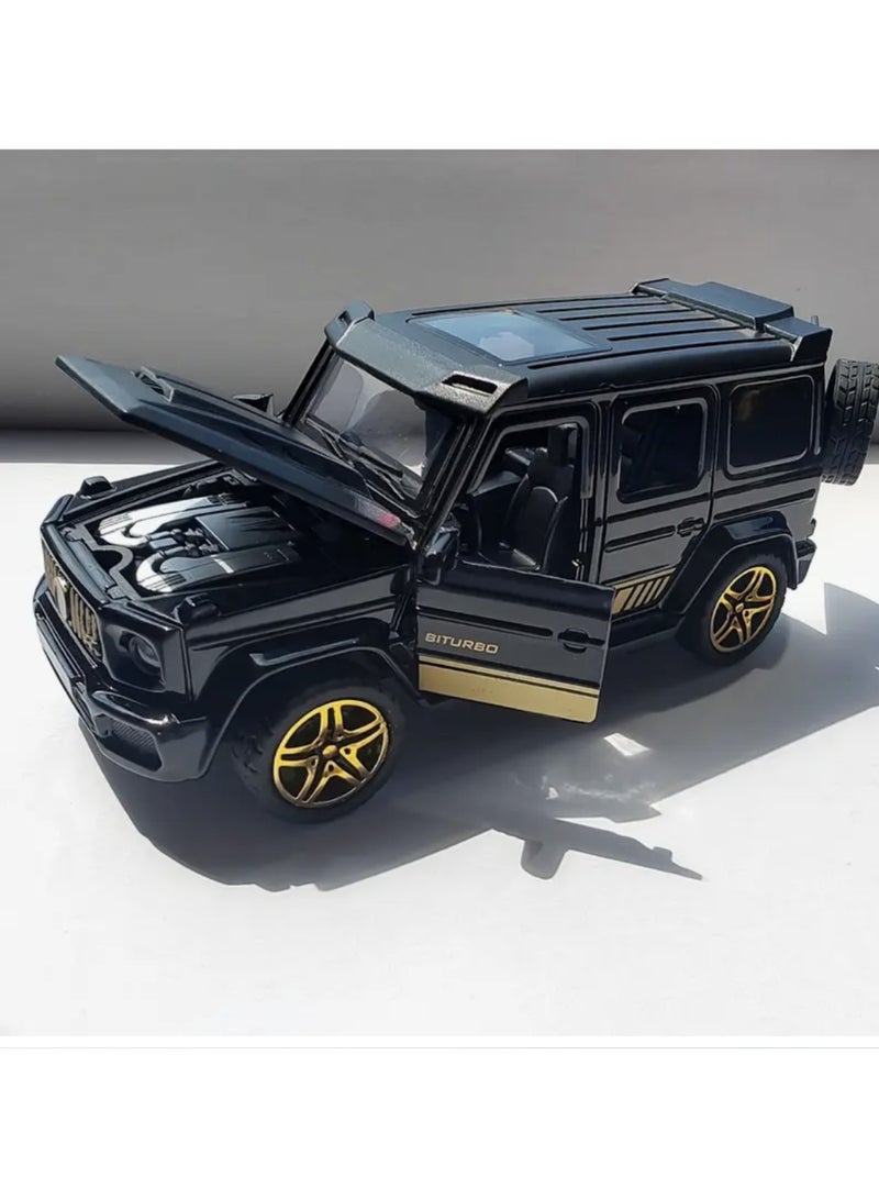 هالاكيدس 1:32 سيارة لعبة سبيكة ذاتية القيادة ، يمكن فتح الأبواب ، هدايا لعبة أطفال للأولاد وهواة الجمع - Image 5