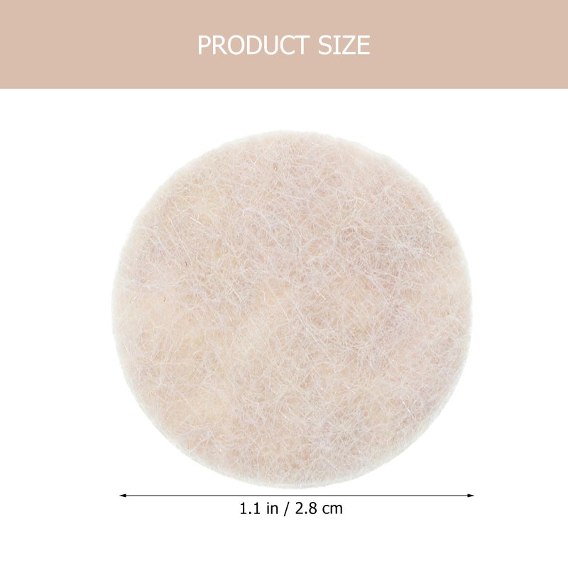 Beige 28mm Self Adhesive Felt Furniture Pads 225pcs Non Slip Floor Protectors for Hardwood - Image 3