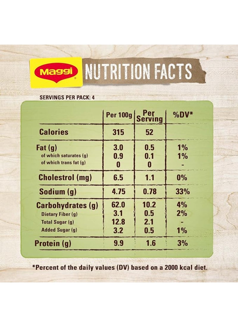 ماجي شوربة مكرونة حروف الدجاج 66جم - Image 2