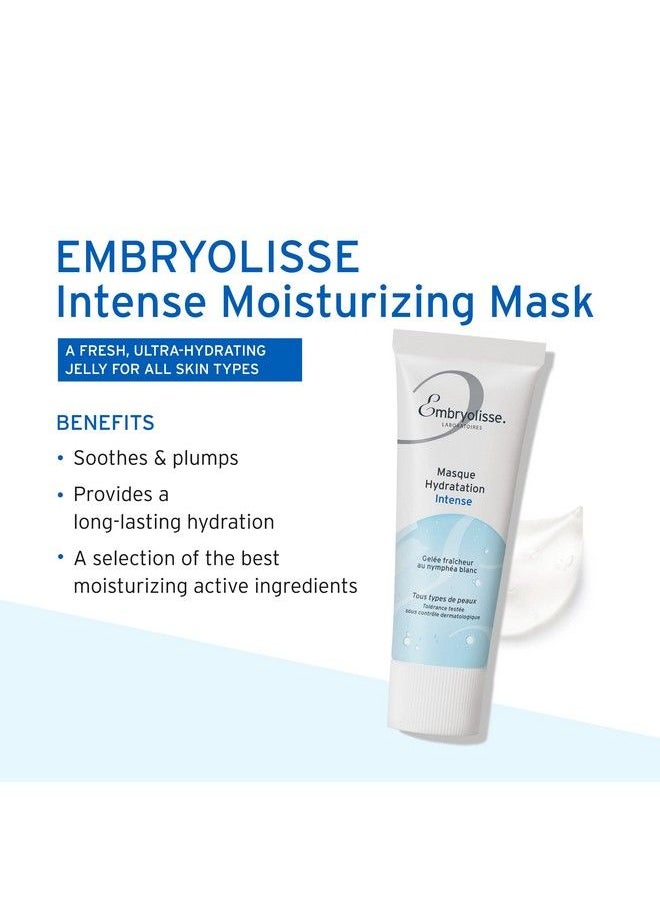 Embryolisse Intense Moisturizing Mask 1.7 Fl. Oz ; Ultrahydrating Face Mask With Hyaluronic Acid ; Daily Skincare That Soothes Plumps And Provides A Longlasting Hydration  - Image 3