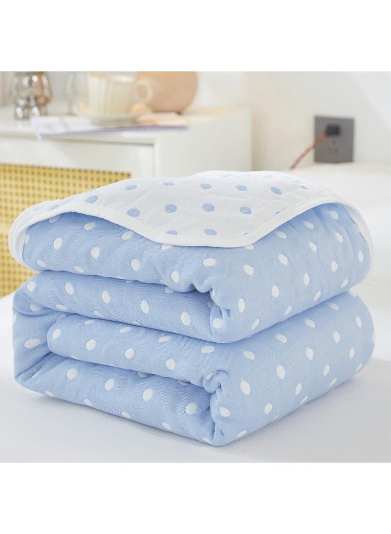Y&D 150*200cm Six Layer Absorbent Cotton Towel Summer Cool Blanket  - Image 1