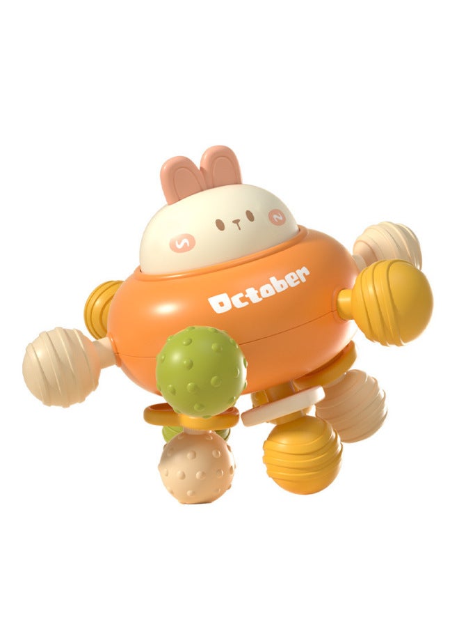 LP Educational Children's Toy Manhattan Atomic Ball Baby Molar Soft Gel Boiled Teeth Gel Hand-held Ball Vocalization - Image 5