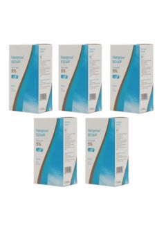 Dar Al Dawa Minoxidil 5% Solution Hair Regrowth Tonic 50ml (5 Pack 5 Month)  - Image 1