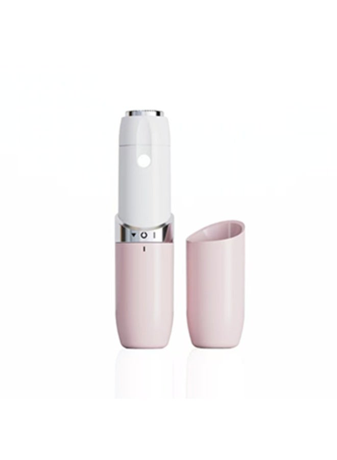 Western Mountains New Women's Facial Shaver Lipstick Electric Eyebrow Trimmer Portable Facial Shaver (light green) - Image 2