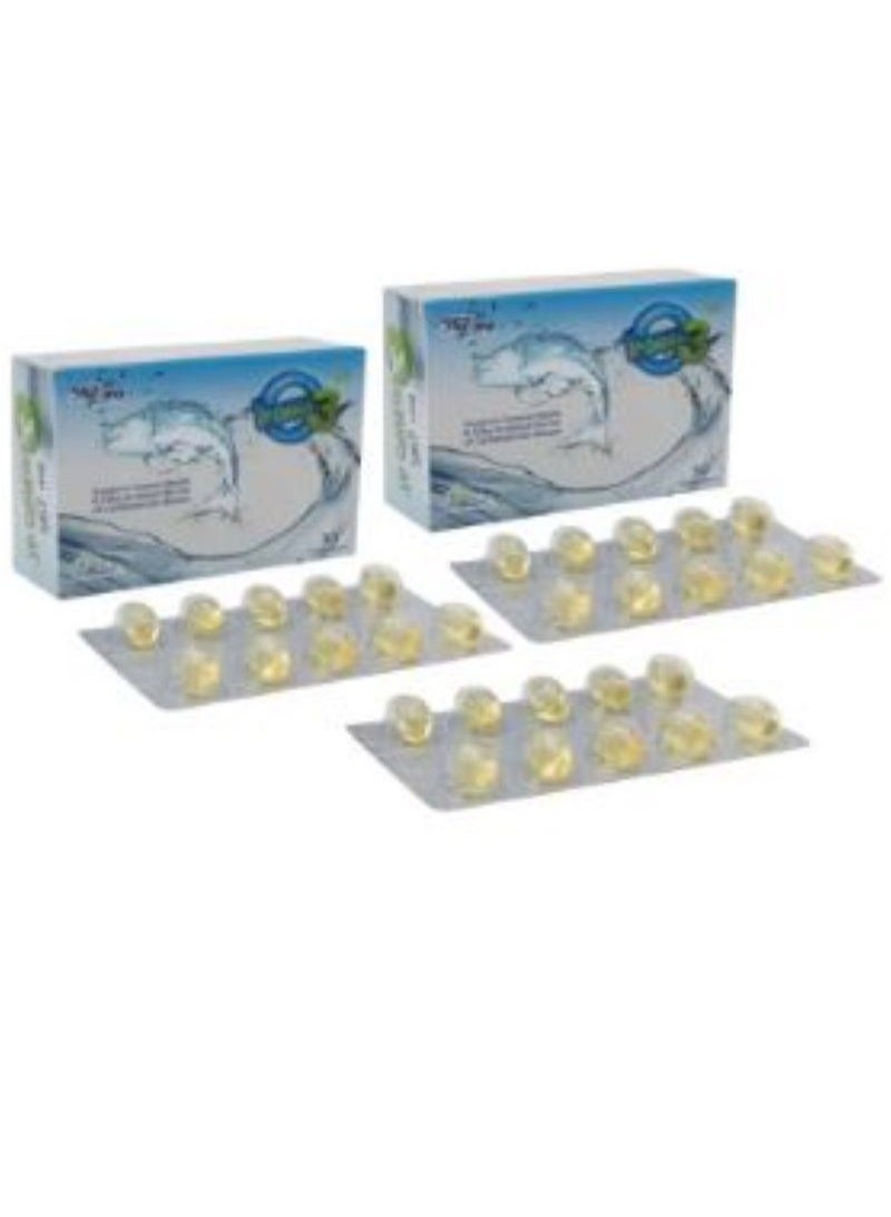 JP Nutraceuticals Jp Omega-3 Pack Of 2 30 Softgel Capsules - Image 3