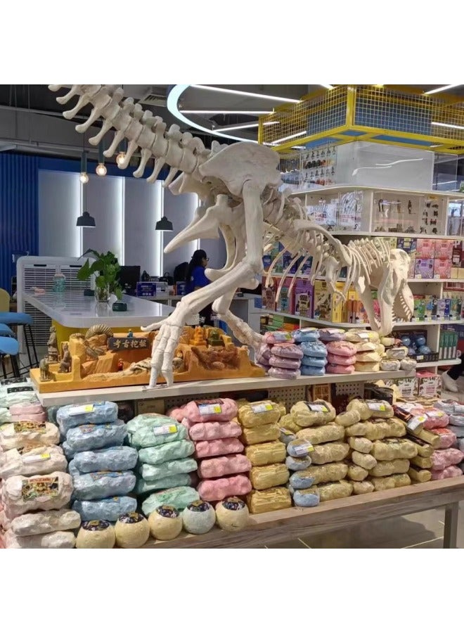 Pinot Children's Handmade DIY Archaeological Digging Toys Dinosaur Fossils Digging Gemstones Blind Box Stall Toys For Boys And Girls-Color:Window 【girl's Bag】 Random 1 Small Box - Image 5