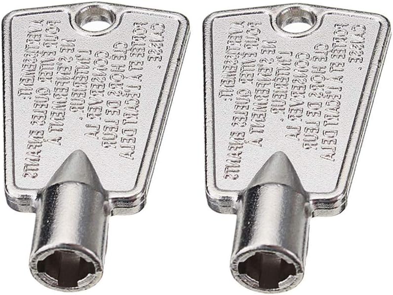Fuerdi 216702900 Freezer Door Key for Frigidaire Kenmore GE KitchenAid Replaces AP4301346 AP4071414 PS2061565 AP2113733-pack of 2