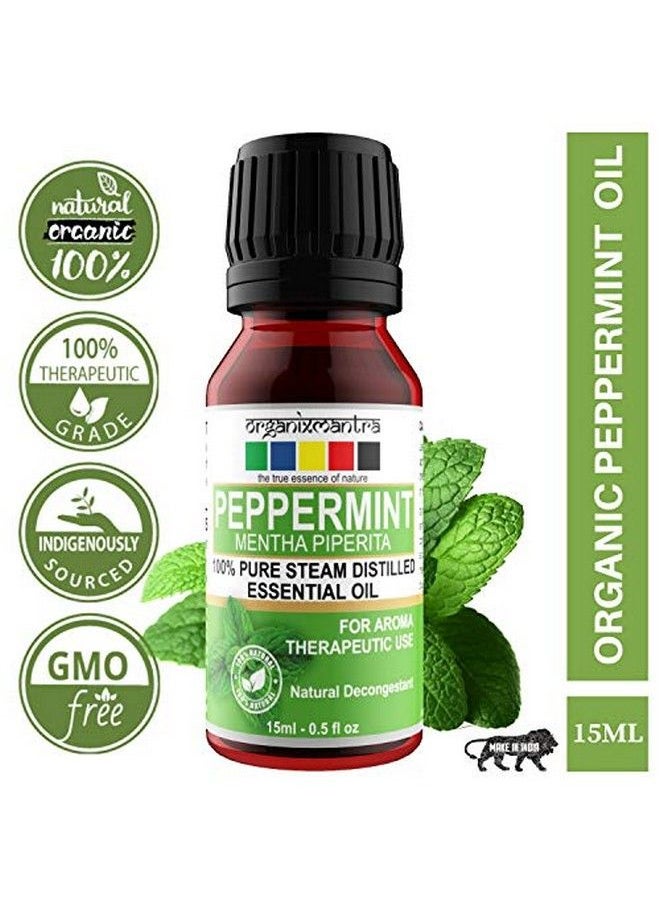 Organix Mantra - زيت النعناع البريمنت هو مستخلص مركز 100% نقي للعلاج العطري (15 مل) - Image 1