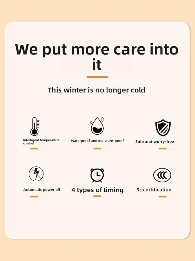 Pet Heating Pad Waterproof Chew Resistant Mat 2 Heat Settings 45W Square 30x40cm Tie Dyed Rabbit Fur Cover - Image 4