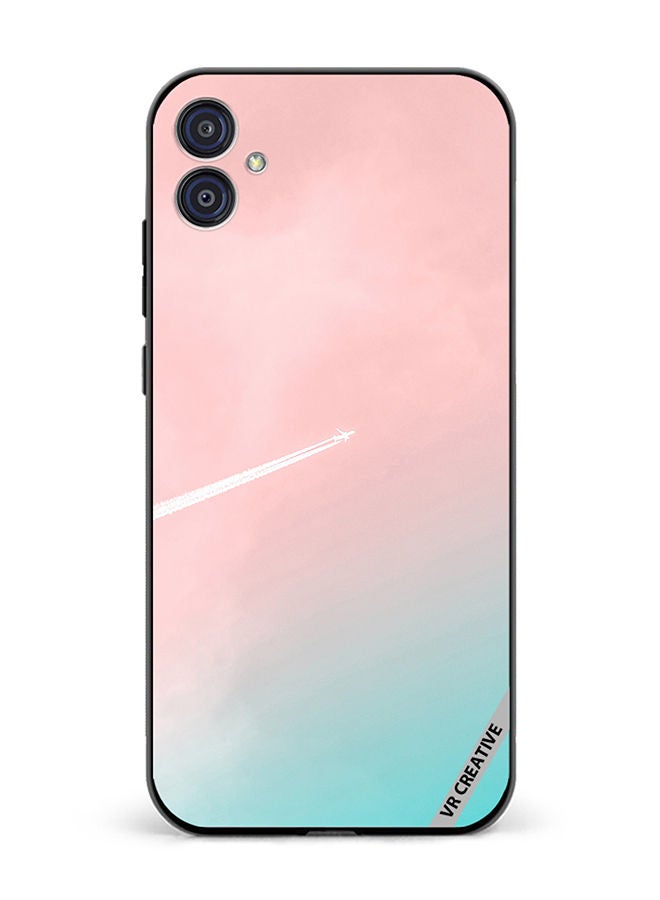 VR CREATIVE Protective Case Cover For Samsung Galaxy M04/F04 Aero Pink Design Multicolour - Image 1