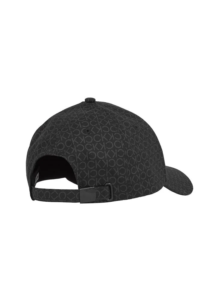 CALVIN KLEIN Monogram Baseball Curved Peak Cap
