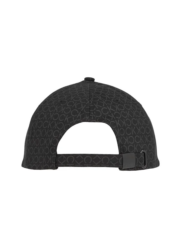 CALVIN KLEIN Monogram Baseball Curved Peak Cap