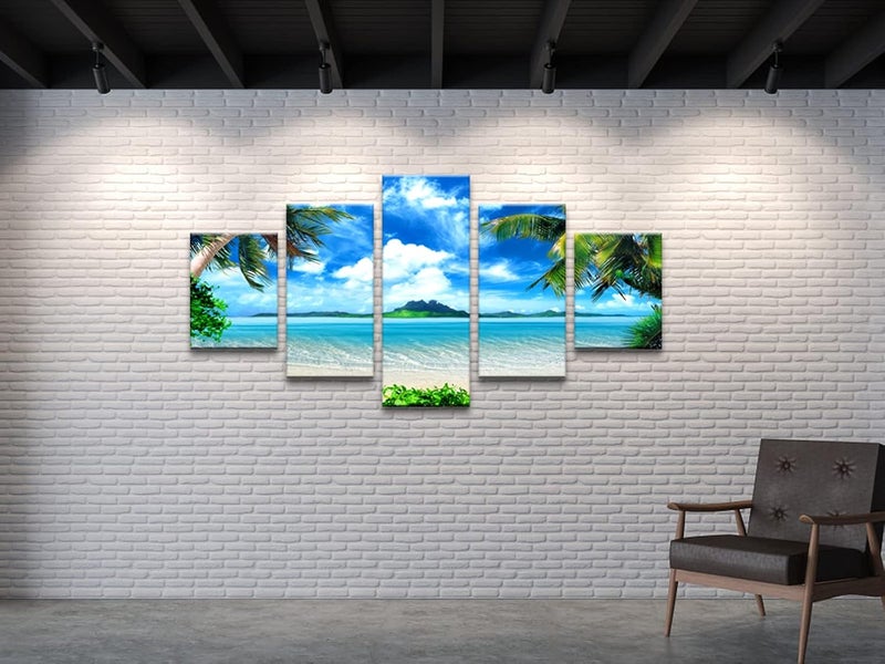 Pyradecor 5 Piece Canvas Prints Wall Art for Living Room Kitchen Home Decorations - Image 4