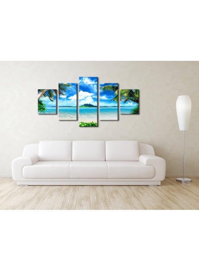 Pyradecor 5 Piece Canvas Prints Wall Art for Living Room Kitchen Home Decorations - Image 2