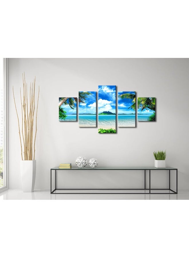 Pyradecor 5 Piece Canvas Prints Wall Art for Living Room Kitchen Home Decorations - Image 3