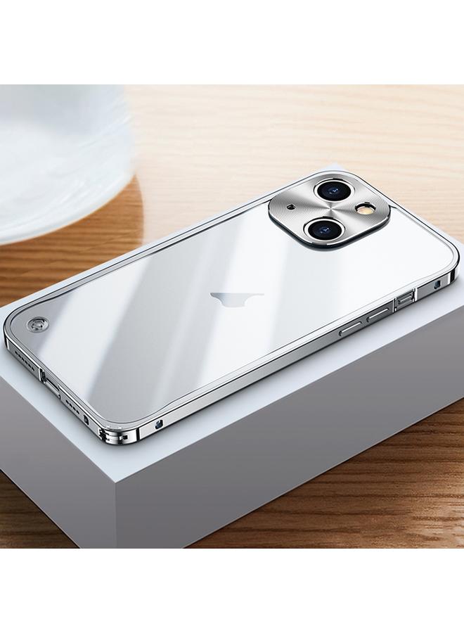 اس-توب جراب لهاتف iPhone 15 Plus بإطار معدني من البولي كربونات المقاوم للصدمات - Image 2