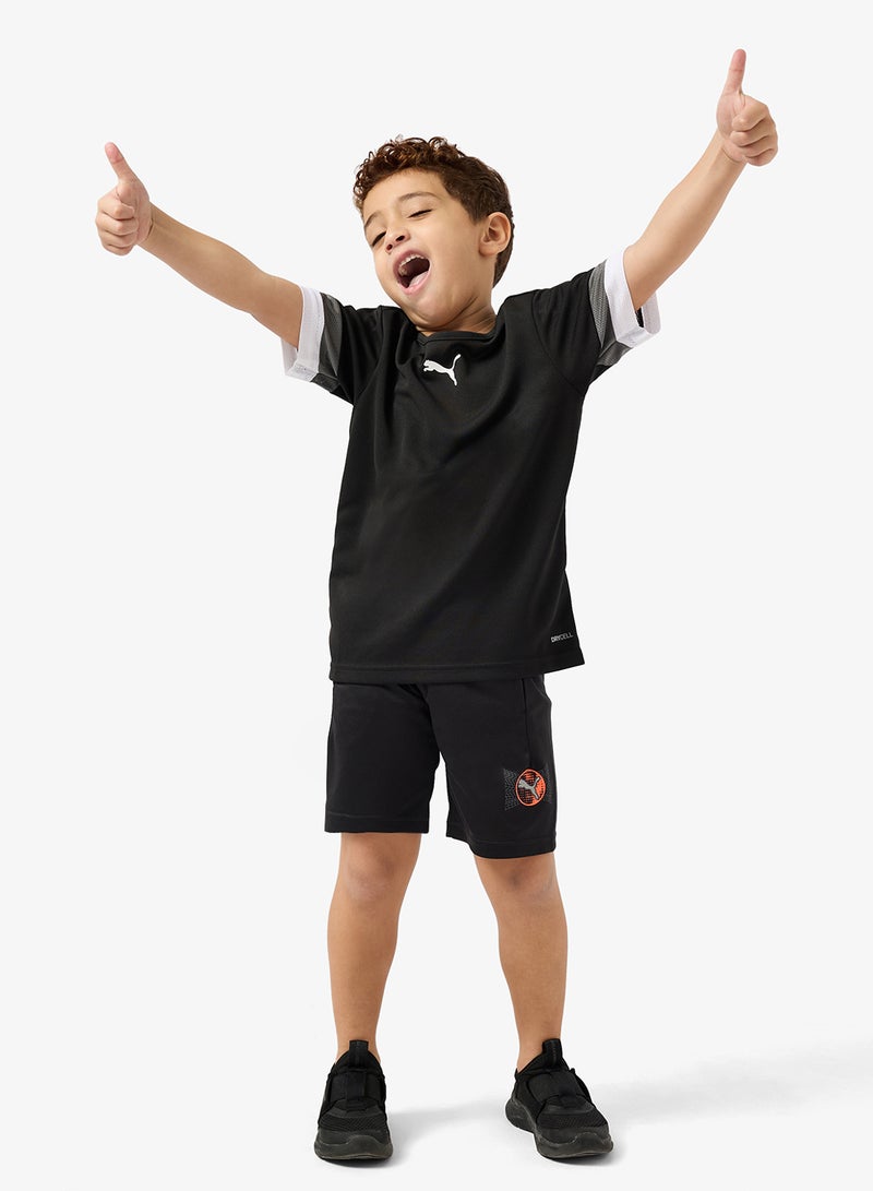 PUMA Kids Active Graphic Poly Shorts - Image 2