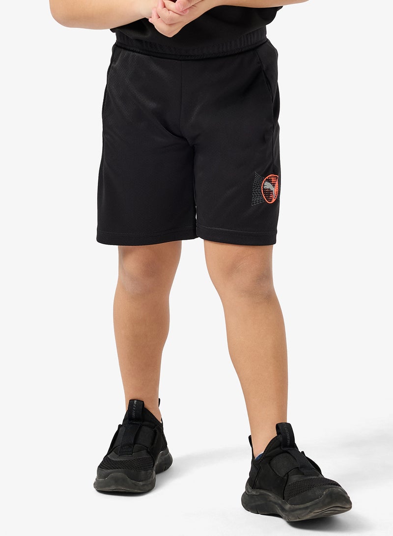 PUMA Kids Active Graphic Poly Shorts - Image 1