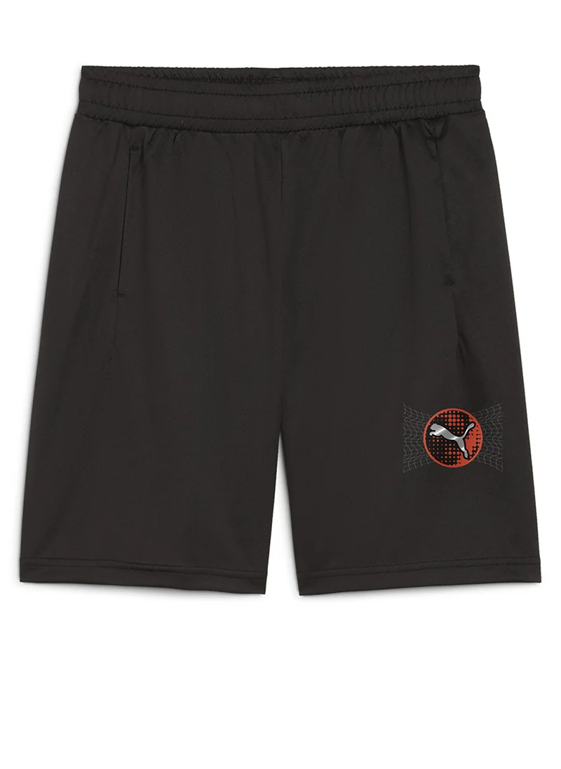 بوما Kids Active Graphic Poly Shorts