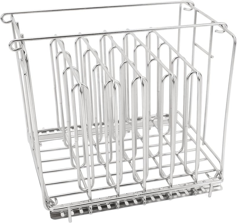 Yechiry Slow Cooker Rack Large Capacity Folding Stainless Steel Divider for Professional Chefs 7.5x6.7x7.3in - Image 5