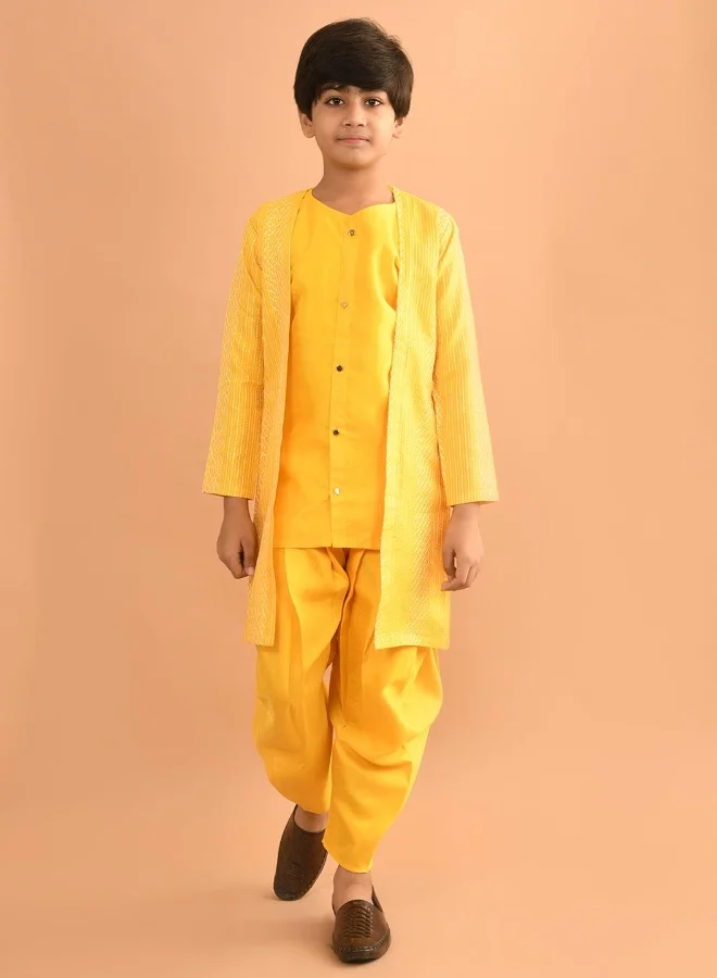 LILPICKS Printed Dhoti Kurta Set