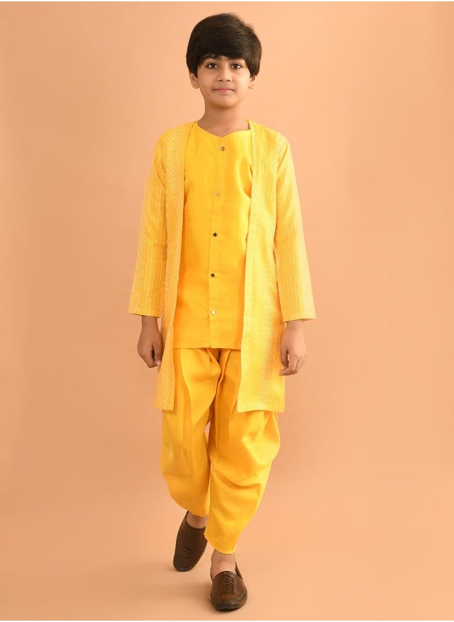 LILPICKS - Printed Dhoti Kurta Set - Image 1