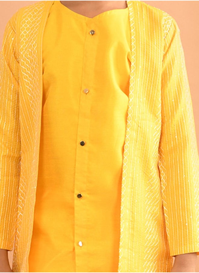 LILPICKS - Printed Dhoti Kurta Set - Image 1