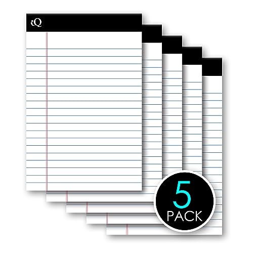 iScholar Junior White Legal Pad, 5 Pack (65805) - Image 2
