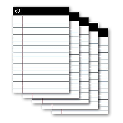 iScholar Junior White Legal Pad, 5 Pack (65805) - Image 4