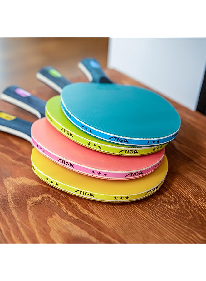 Stiga Pure Color Advance Table Tennis Racket Performance Level Ping Pong Paddle - Image 4