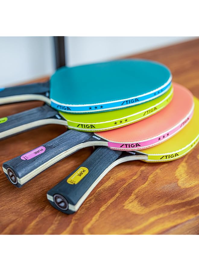 Stiga Pure Color Advance Table Tennis Racket Performance Level Ping Pong Paddle - Image 5