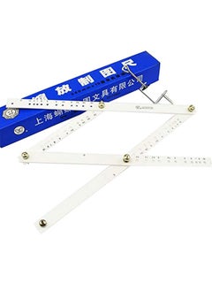 Artists Plexiglass Pantograph Artist Drawing Tool Reducer Enlarger Recreate Copy 10 Times Scaling Ruler