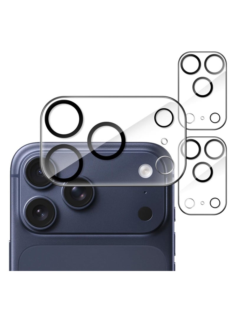 Denx Camera Lens Protector for iPhone 17 Pro, 9H Tempered Glass, Anti-Scratch, Case Friendly, Does Not Affect Night Shots, HD Clear (Clear) - Image 1