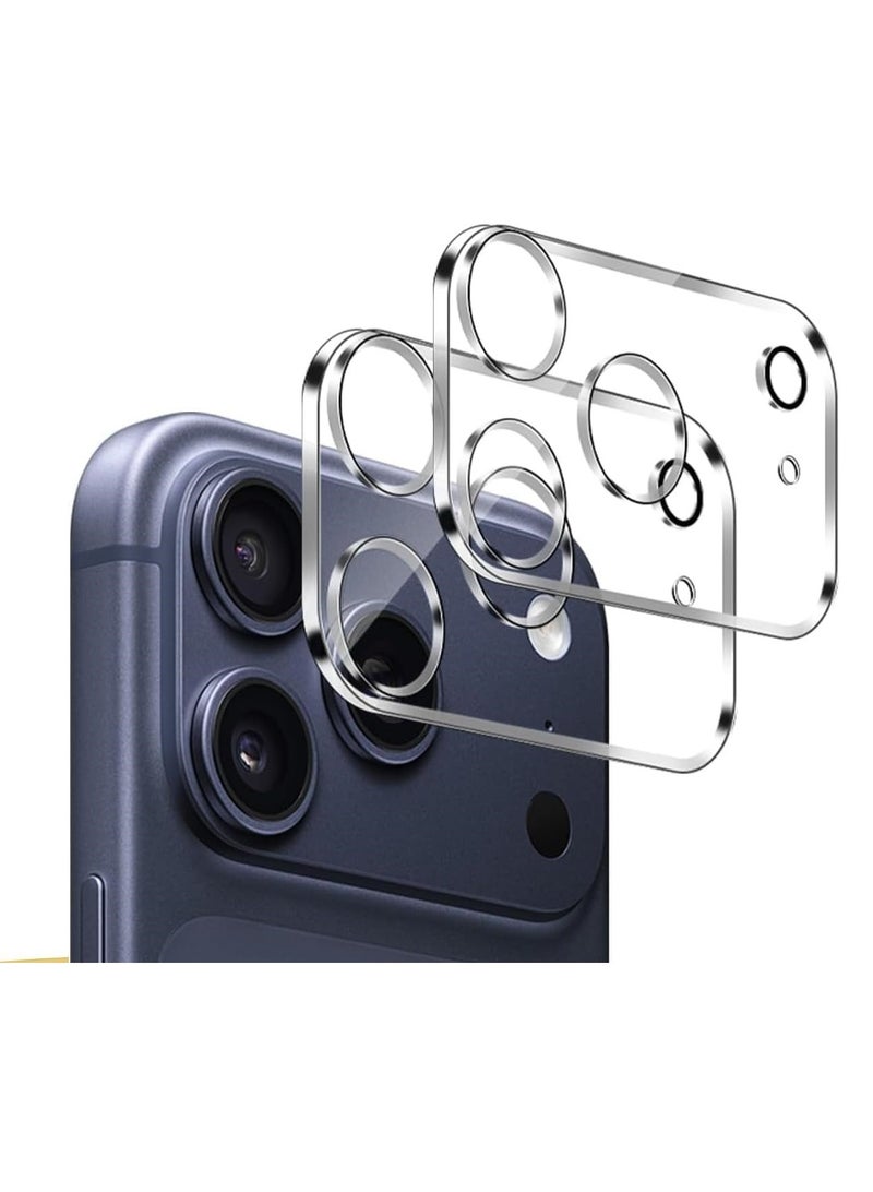 Denx Camera Lens Protector for iPhone 17 Pro, 9H Tempered Glass, Anti-Scratch, Case Friendly, Does Not Affect Night Shots, HD Clear (Clear) - Image 1