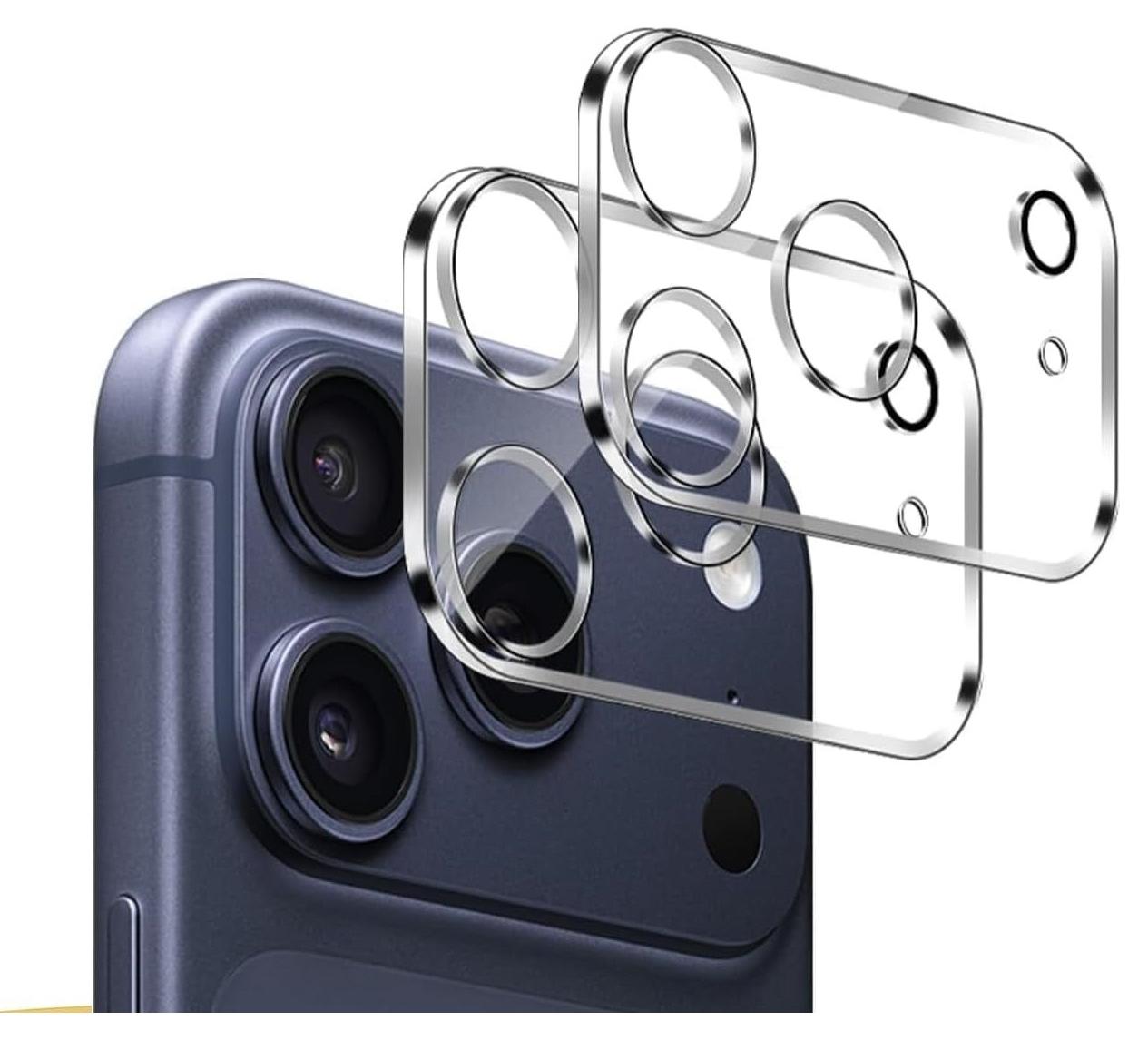 ACLIX Camera Lens Protector for iPhone 17 Pro, 9H Tempered Glass, Anti-Scratch, Case Friendly, Does Not Affect Night Shots, HD Clear (Clear)