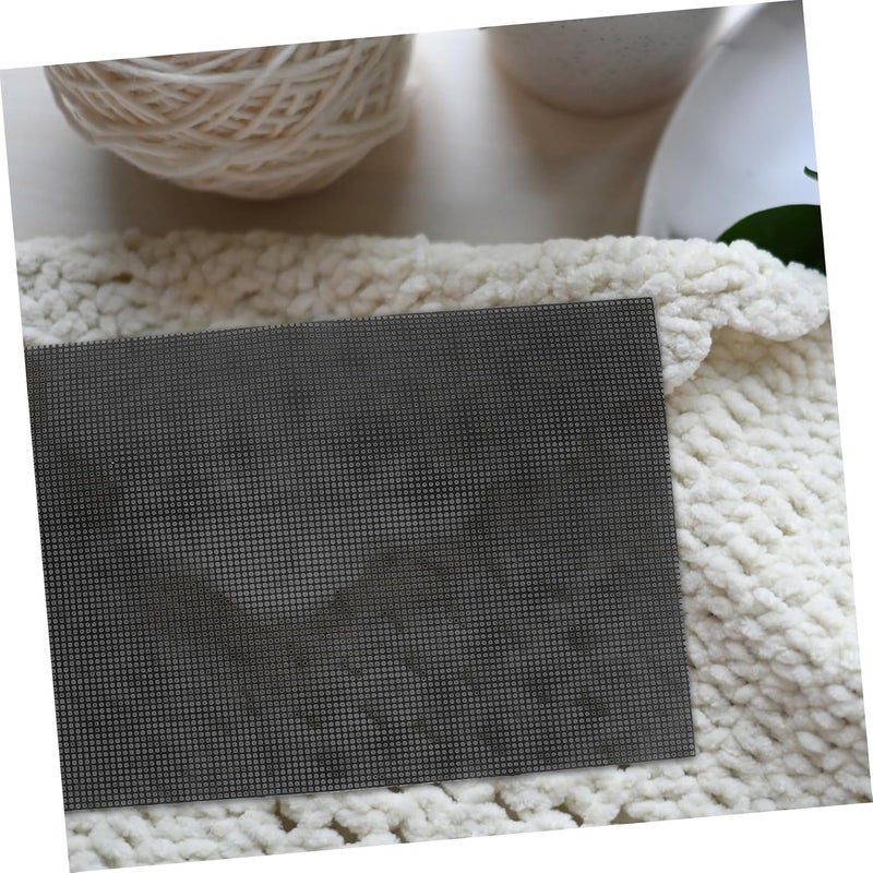 Gadpiparty 3pcs Crafting Mesh Sheets Plastic Canvas Mesh Acrylic Yarn Embroidery Yarn - Image 5