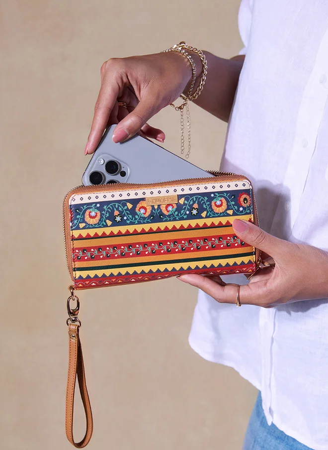 Chumbak  The Jaipur Money Bag Wallet - Floral | Digital Nomad for Women | Best Price UAE