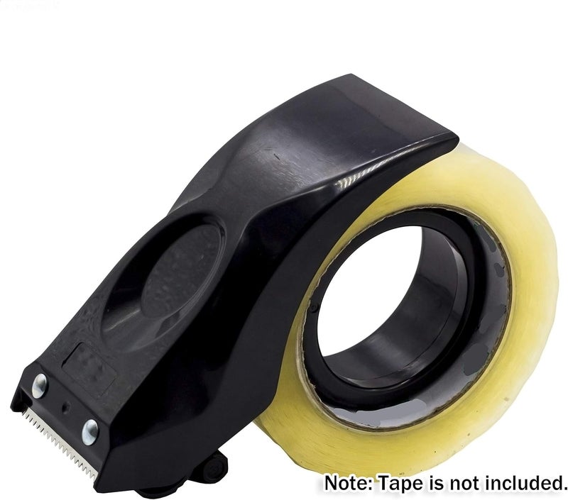 Prosun Easy-Mount 2 Inch Tape Gun Dispenser Packing Packaging Sealing Cutter Black Handheld Warehouse Tools - Image 2