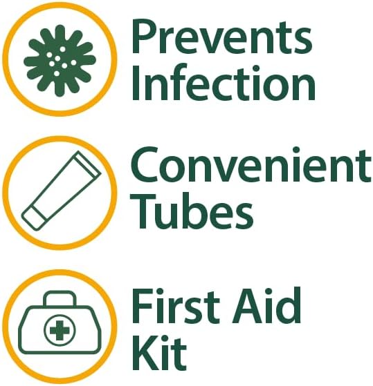 Globe عبوة 3 حزم من مرهم مضاد حيوي ثلاثي 1 أونصة - مرهم إسعافات أولية للجروح والخدوش الطفيفة ومنع العدوى مقارنة بالمكونات الفعالة للعلامات التجارية الرائدة - Image 2