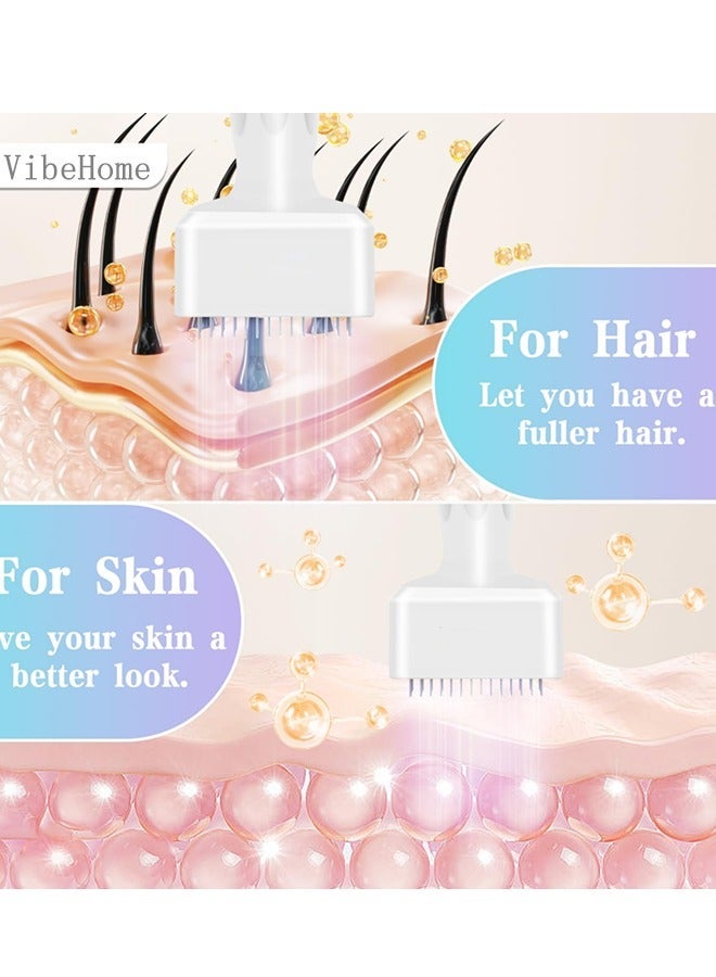 140 أداة تيتانيوم صغيرة الإبر لرعاية الجلد، ختم ميكرونيدل، أداة مهنية ميكرونيدلنغ للشعر، اللحية، اسطوانة ميكرونيدلنغ للرجال والنساء - Image 2