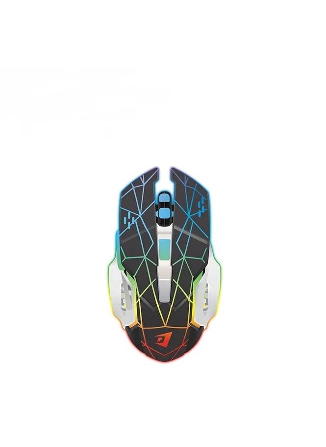 Generic - Gaming Wireless Mouse W200 - RGB Colorful Lights & Ergonomic Design - High Performance and Accurate Response Speed - Image 1