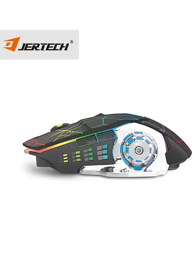 Generic - Gaming Wireless Mouse W200 - RGB Colorful Lights & Ergonomic Design - High Performance and Accurate Response Speed - Image 1