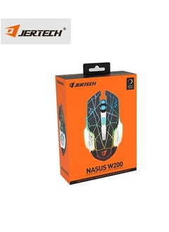 Generic Gaming Wireless Mouse W200 - RGB Colorful Lights & Ergonomic Design - High Performance and Accurate Response Speed  - Image 4