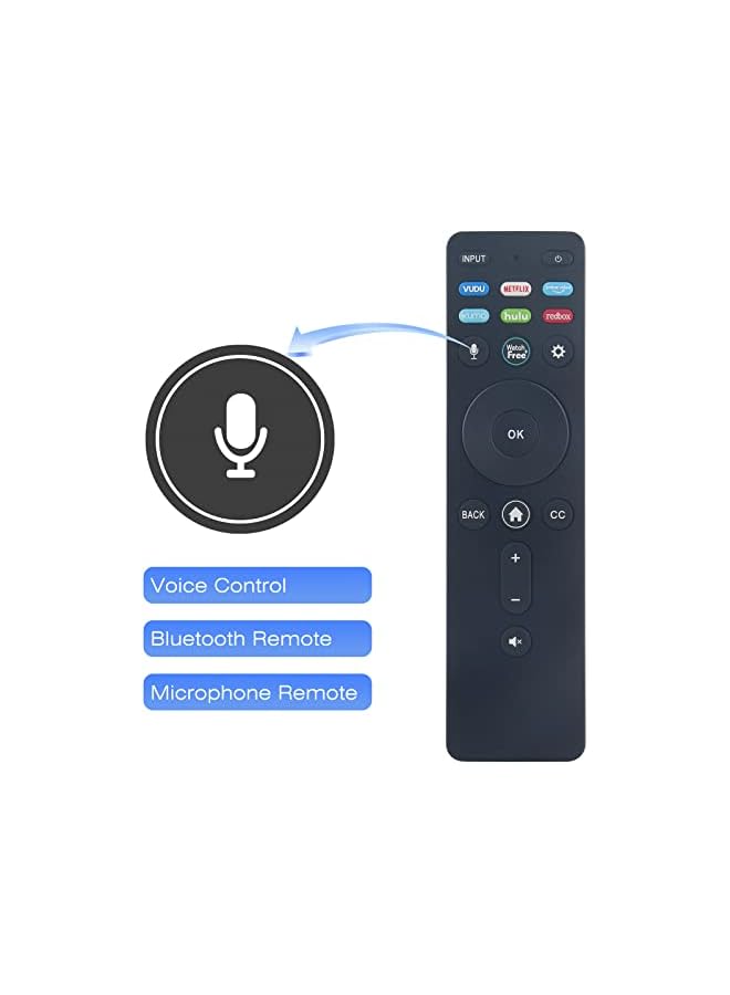The Bros New XRT260 V1 Replaced Voice Remote fit for Vizio V-Series and M-Series 4K HDR Smart TV M55Q7-J01 M58Q7-J01 M65Q7-J01 M70Q7-J03 M75Q7-J03 M43Q6-J04 M50Q6-J01 M55Q6-J01 M65Q6-J09 M70Q6-J03 - Image 3