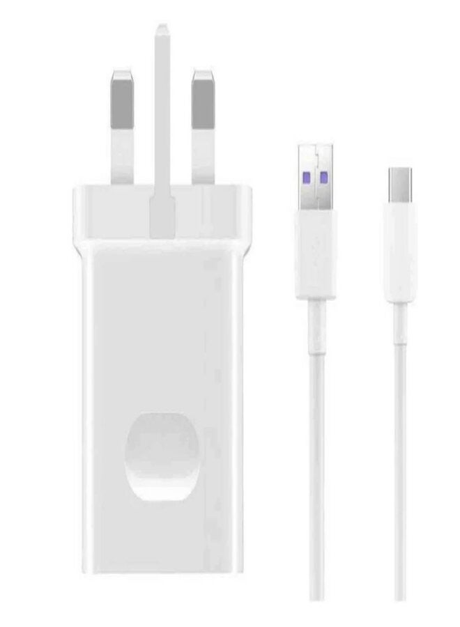 Honor Choice Super Power Charger Adapter With Cable Type-C 35W White - Image 1