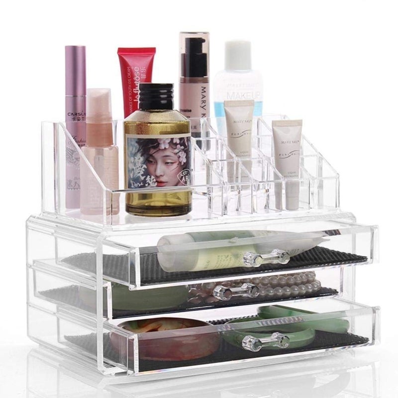 myzon Cosmetic Makeup Jewellery Lipstick Storage Organiser Box, Storage Display Stand Case, Rack Holder Boxes - Image 3
