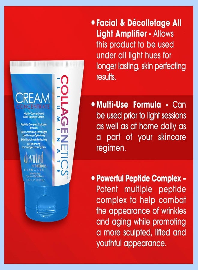 ديفوتيد كريشونز كريم ديفوتد كرييشنز كولاجينيتكس إلومينيت المركز 3 أونصة - كريم عالي التركيز متعدد الفوائد لترطيب البشرة وتحسين مظهرها - يوازن درجة الحموضة لبشرة أكثر شبابًا - Image 5