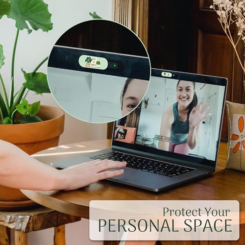 MESMOS Laptop Camera Cover Slide Cute, Laptop Accessories, Computer Camera Webcam Cover Slide, Web Cam Privacy Cam Blocker. Fits MacBook Pro & Air, iPad iMac (Large) - Image 4