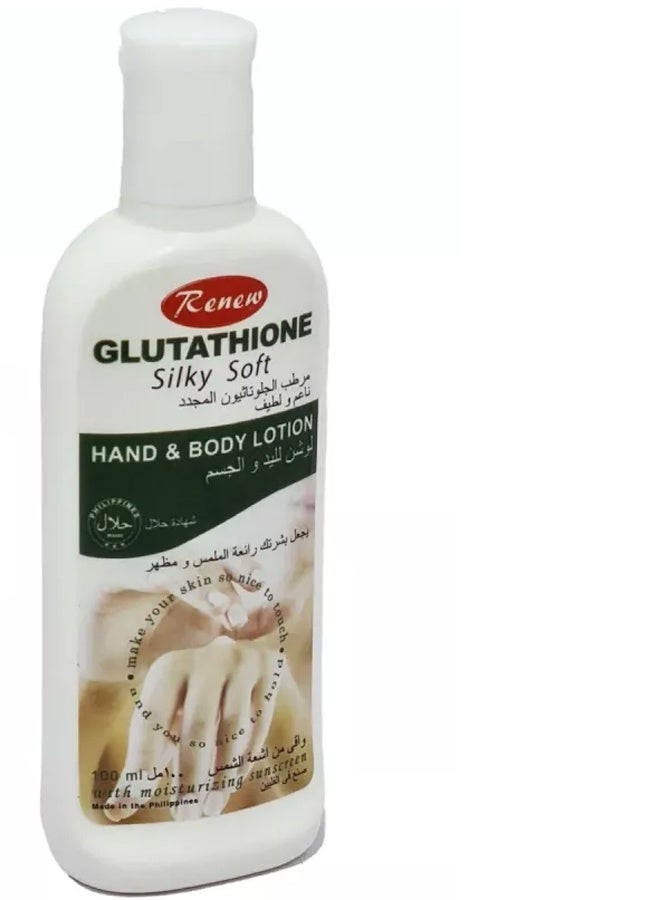 Renew Glutathione Silky Soft Hand and Body Lotion - Image 1